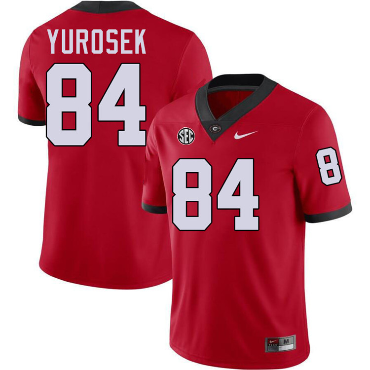 Ben Yurosek Georgia Jersey,University Of Georgia Bulldogs Football Jersey,Uniforms,Gears-Red